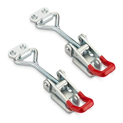 Abbildung von SO TECH® Kastenriegelschloss Spannverschluss, verstellbarer Schnellspanner, (2 tlg), M6 (Haltekraft 220 kg, abschließbar) Stahl verzinkt