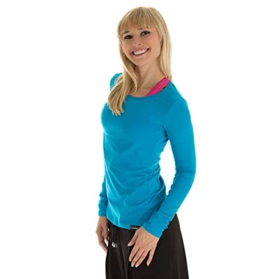 Abbildung von Winshape Longsleeve WS1 Langarmshirt, Damen, Größe: XL, Turquoise