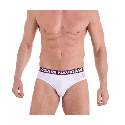 Abbildung von Navigare Herren 324 Slip, 6er Pack, Mehrfarbig (Bianco/Nero/Antracite/Navi Bianco/Nero/Antracite/Navi), XX Large (Herstellergröße:7)