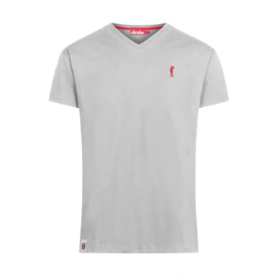 Abbildung von Derbe Kippes Tshirt basic, Herren, Größe: Large, Grey