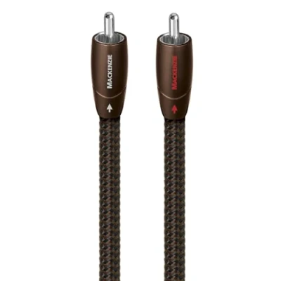 Abbildung von AudioQuest Mackenzie Cinch Audiokabel (RCA, RCA, 2 m, Schwarz)
