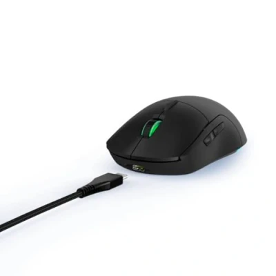 Abbildung von uRage Gaming Maus mit Kabel „Reaper 250“ (Rainbow LED, ultra leicht, Rechtshänder, 6 programmierbare Tasten, 6.200 dpi, optischer Sensor, Software, abnehmbares Kabel) schwarz