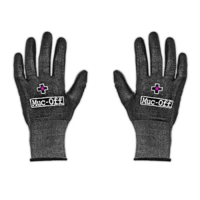 Abbildung von Muc Off Mechaniker Handschuhe, XXL Latexfreie Schnittschutzhandschuhe für die Wartung von Fahrrädern und Motorrädern Waschmaschinengeeignete Arbeitshandschuhe