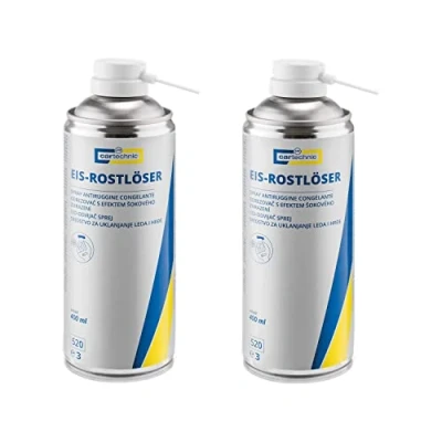 Abbildung von CARTECHNIC 2X EIS Rostlöser Eisspray Rostumwandler Super Crack Kriechöl 400ml