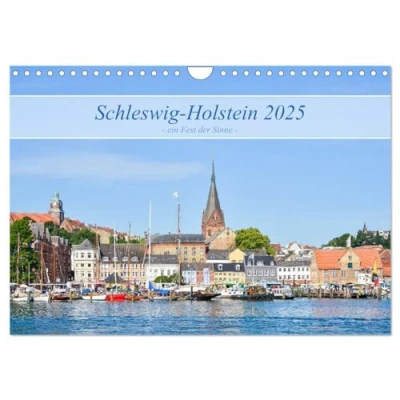 Abbildung von Schleswig Holstein, ein Fest der Sinne (Wandkalender 2025 DIN A4 quer), CALVENDO Monatskalender
