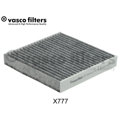 Abbildung von DAVID VASCO X777 Innenraumfilter Aktivkohlefilter 205mm 209mm 30mm HONDA: Jazz 3 Schrägheck, CIVIC 10 Schragheck, HR V II