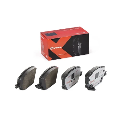 Abbildung von BREMBO P 23 164X Bremsbelagsatz mit akustischer Verschleißwarnung ohne Zubehör JEEP: Compass, Renegade SUV, FIAT: 500X
