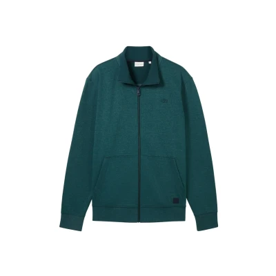 Abbildung von TOM Tailor IN Optik Sweatjacke, Herren, Größe: Medium, Grün