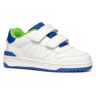 Abbildung von Geox J Washiba Sneaker low für Kinder, Größe: 28, White royal Schuhe