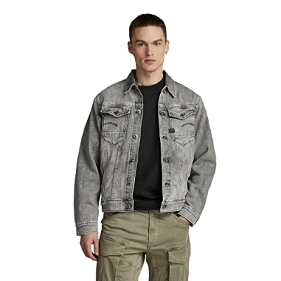 Abbildung von G Star ARC 3D Unisex Jeansjacke, Größe: XXL, Faded carbon