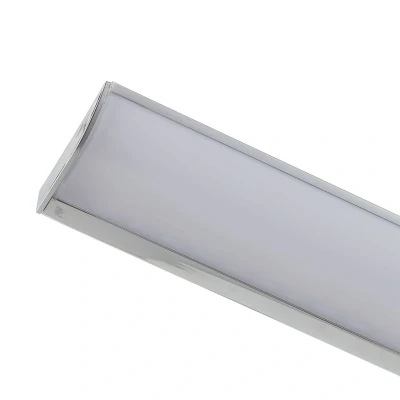 Abbildung von Eglo 98451 LED TABIANO C chrom weiß L:60,5cm H:7cm T:13cm IP44 mit Connect Funktion inkl.Fernbedienung