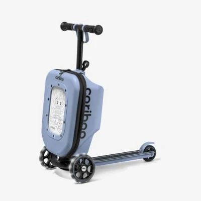 Abbildung von Dreirad Roller mit Koffer Cariboo iTravel (blau) 4969