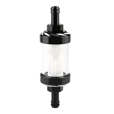 Abbildung von Benzinfilter Kraftstofffilter, Universal Motorrad Benzin Filter, Gas 8mm Benzinöl Ersatz Kraftstofffilter für Auto ATV