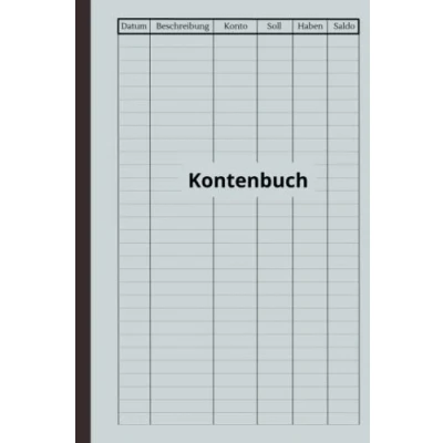 Abbildung von Kontenbuch: Kassenbuch, Buchhaltung für kleine Unternehmen, Kleinunternehmer