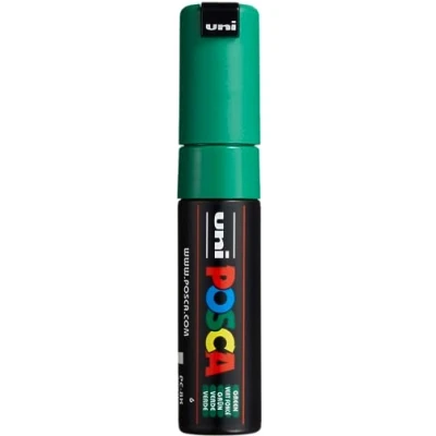 Abbildung von Faber Castell Marker UniPosca Strich: 8 mm grün