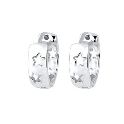 Abbildung von Elli Sterne Astro Trend Ohrringe, Damen, Größe: One Size, Silver coloured