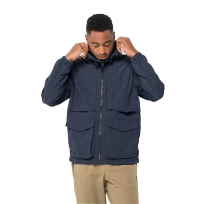 Abbildung von Jack Wolfskin Lightsome Wander Softshelljacke, Herren, Größe: XL, Night blue