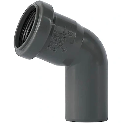 Abbildung von 40 mm x 67 Biegeablauf PP grau