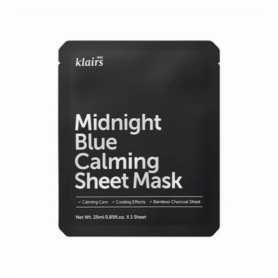 Abbildung von klairs Midnight BLUE Calming MASK 25ML 2 PACK Gesichtsmaske, Damen, Größe: 50 ml,