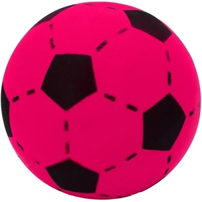 Abbildung von Kyto Softball 20cm Schaumstoff Ball Fußball für Outdoor und Indoor geeignet Kinder ab 36 Monaten (1 Ball, Fuchsia)