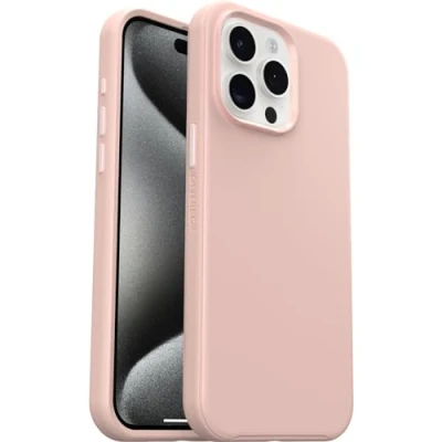 Abbildung von Apple iPhone 15 Pro Max Hülle MagSafe Kunststoff OtterBox Hard Case/Backcover Handyhülle Rosa Shockproof/Stoßfest