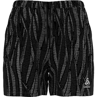 Abbildung von Odlo Damen Laufshorts ESSENTIALS 4 INCH, blue wing teal, S