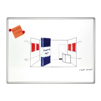Abbildung von Franken Schreibtafel Pro 120x300cm weiß