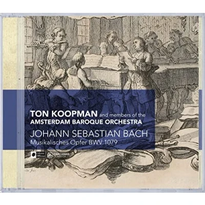 Abbildung von Johann Sebastian Bach: Musikalisches Opfer Bwv 107