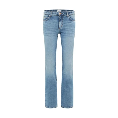 Abbildung von Mustang Style Crosby Jeans Straight Leg, Damen, Größe: 32x34, Blau