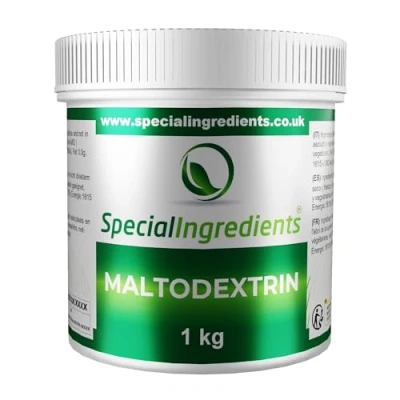 Abbildung von Special Ingredients Maltodextrin 1kg Premium Qualität, vegan, gentechnikfrei, nicht bestrahlt recycelbarer Behälter