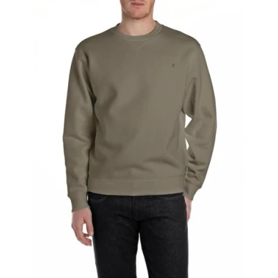Abbildung von Replay Herren M3102 Sweatshirt, 759 MUD Green, Large