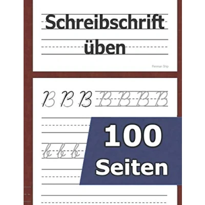 Abbildung von Schreibschrift üben: Schreiblehrgang Lateinische Ausgangsschrift (LA) Buchstaben in schreiben lernen Selbstlernheft Grundschule Arbeitsheft für Schüler Schulausgangsschrift SAS