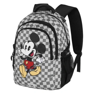Abbildung von Micky Maus Move Plus Running Rucksack, Grau, 34 x 46 cm, Kapazität 32 L
