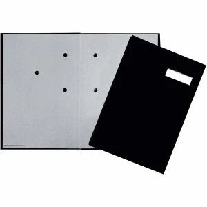 Abbildung von Pagna Unterschriftsmappe 20 Fächer Eco schwarz
