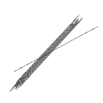 Abbildung von 12 Stücke Kohlenstoffstahl Dekupiersäge Mit Spirale Zähnen Für Holz Metall Kunststoff Schneiden Sägen Schnitzen, Dekupiersägeblätter Spiralverzahnung Sägen(5#)