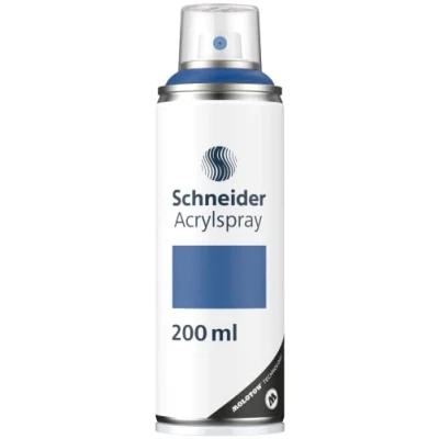 Abbildung von Schneider Acrylspray Sprühfarbe blau