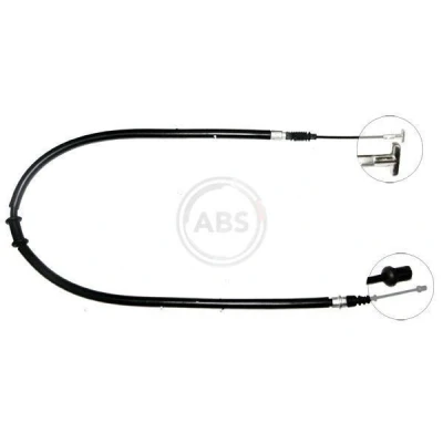 Abbildung von A.B.S. K18107 Handbremsseil 1220 Scheibenbremse für Linkslenker FIAT: Multipla
