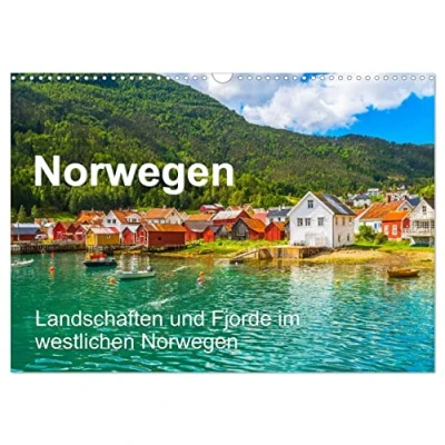 Abbildung von Norwegen Landschaften und Fjorde im westlichen (Wandkalender 2025 DIN A3 quer), CALVENDO Monatskalender