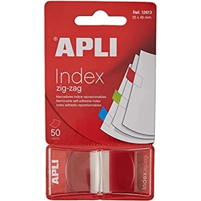 Abbildung von APLI Selbstklebende Einmerker, Neonfarben 45 x 25 mm
