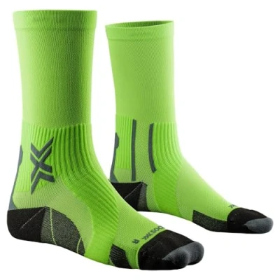 Abbildung von X Socks Run Perform Crew Laufsocke Grün Mann Grösse 39 41