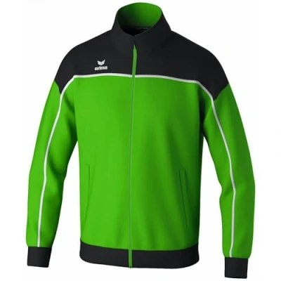 Abbildung von Erima Unisex „CHANGE by erima&quot; Trainingsjacke, green/schwarz/weiß, M