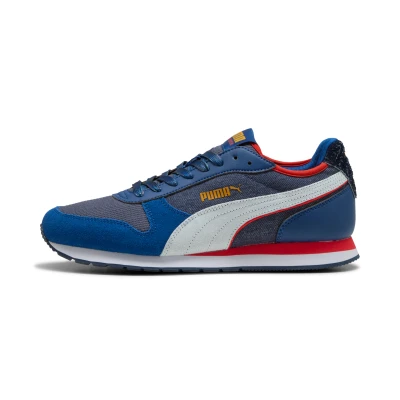 Abbildung von Puma St Miler Retro Run Sneakers Unisex Schuhe Navy/White/Clyde Royal Größe: 48