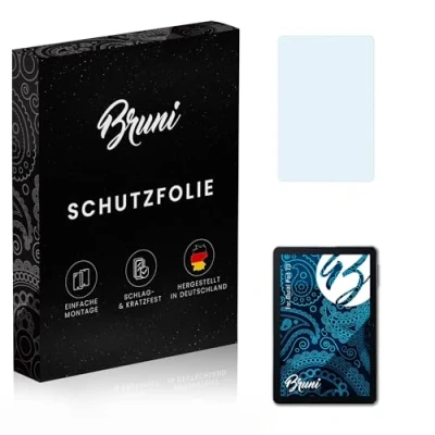 Abbildung von Bruni Schutzfolie kompatibel mit Oscal Pad 70 Folie, glasklare Displayschutzfolie (2X)
