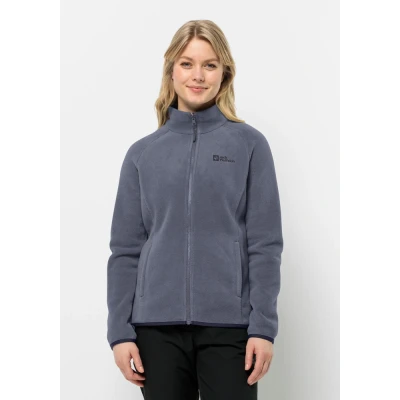 Abbildung von Jack Wolfskin Moonrise FZ W Fleecejacke, Damen, Größe: XL, Dolphin