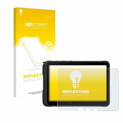 Abbildung von upscreen Entspiegelungs Schutzfolie für Samsung Galaxy Tab Active 4 Pro (im Querformat) Displayschutz Folie Matt [Anti Reflex, Anti Fingerprint]