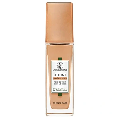 Abbildung von La Provençale Das Pflege Make up für Licht 97% Inhaltsstoffe natürlichen Ursprungs mittlere Deckkraft alle Hauttypen mit Bio Olivenöl AOP Provence Farbton: 30 Goldbeige ml