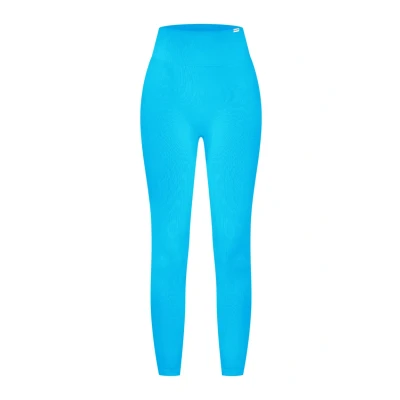 Abbildung von Smilodox Amaze Scrunch Tights, Damen, Größe: Small, Hellblau melange