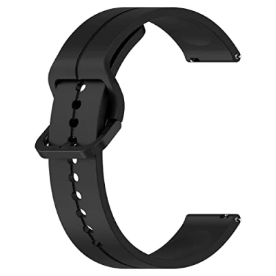 Abbildung von INF Uhrenarmband aus Silikon für Sportuhren Ersatz Armband mit 20mm Breite