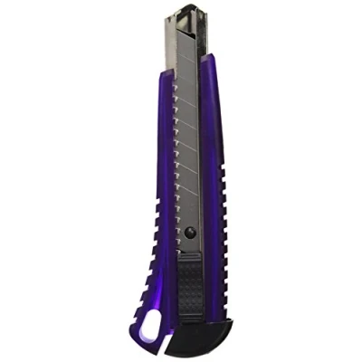 Abbildung von Rapesco RCK002A1 18mm Hochleistungs Cuttermesser, Violett oder Blau