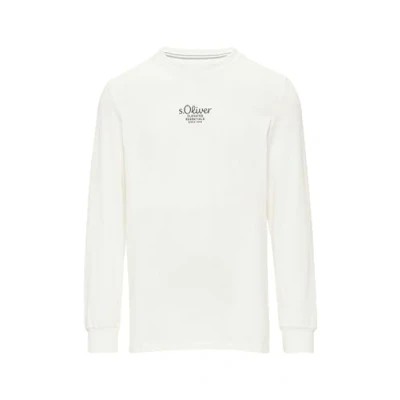 Abbildung von s.Oliver Langarmshirt mit Logo Stitching